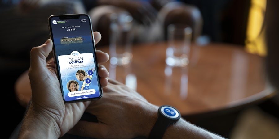 Princess Cruises Debuts More Inclusive OceanMedallion App, Will Trial Lounge-Based Touchscreens