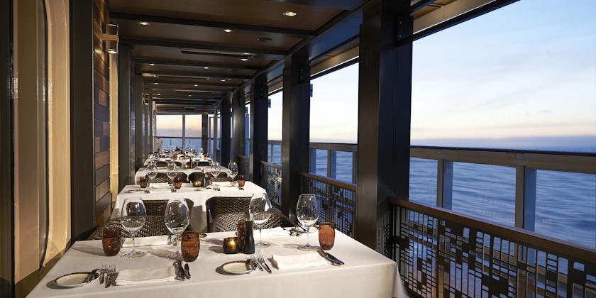 Cagney’s Steakhouse on Norwegian Bliss (Photo: Norwegian Cruise Line)