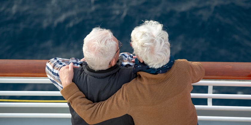 Senior couple on a cruise (Photo: The Art of Pics/Shutterstock.com)