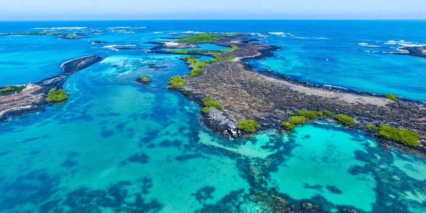 Aerial Shot of Isabel Island, Galapagos Islands, Ecuador (Photo: Ppito00/Shutterstock)