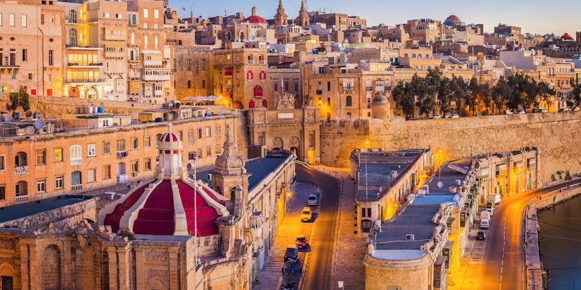 The Traditional Houses and Walls of Valletta, the Capital City of Malta (Photo: ZGPhotography/Shutterstock)