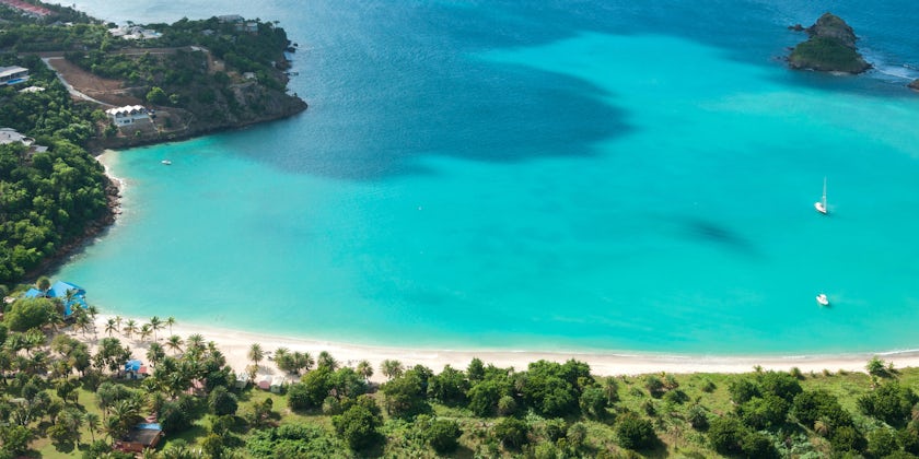 The Caribbean Island Antigua, View from Above (Photo: Angela Rohde/Shutterstock)