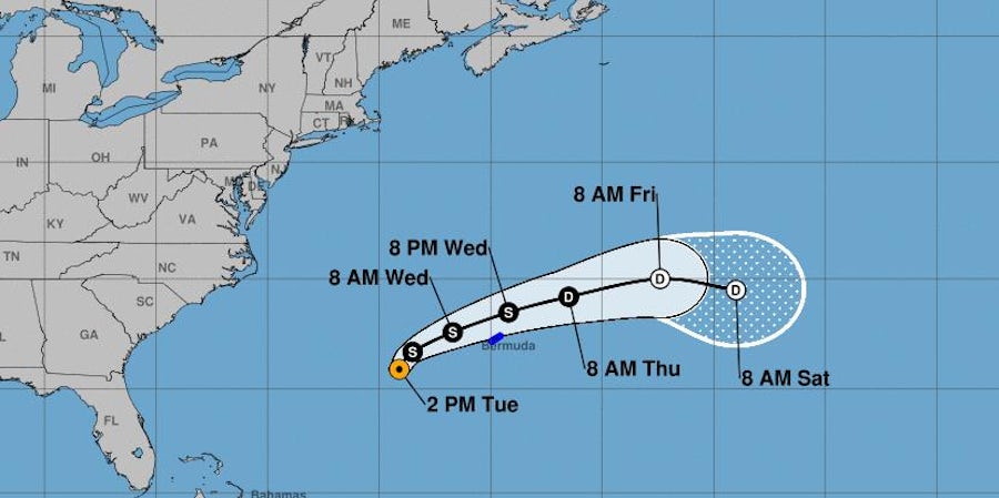 Hurricane Jerry Forces Cruise Ship Itinerary Changes, Downgraded Storm Still Threatens Bermuda