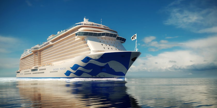 Rendering of Discovery Princess' exterior