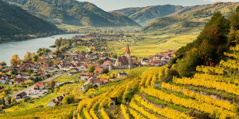 Austria's Wachau Valley (via Shutterstock)