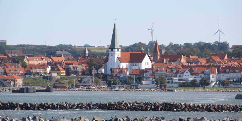 View of Ronne, Bornholm, Denmark from Fred. Olsen's Boudicca (Photo: Donna Dailey)