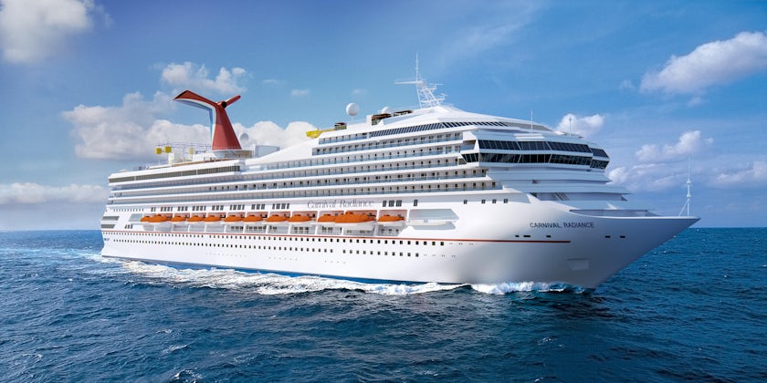 Exterior rendering of Carnival Radiance