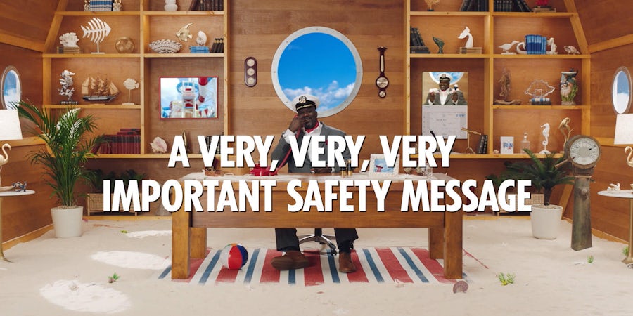 Shaquille O'Neal Brings 'Safety is Serious Fun' Message to Carnival Cruise Ships