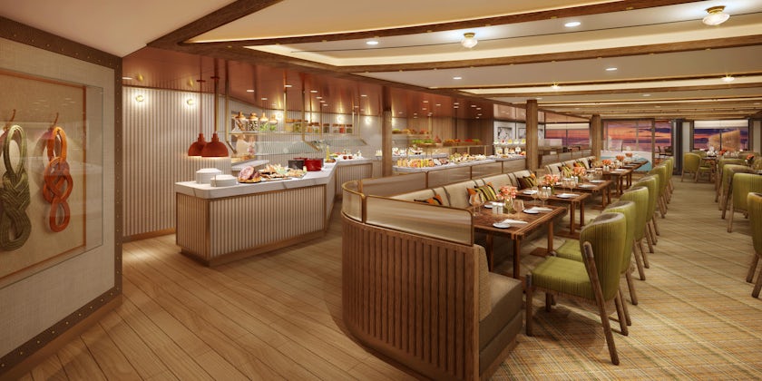 Rendering of the The Colonnade on Seabourn Venture (Photo: Eric Laignel)