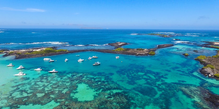 Isabela Island Galapagos, Ecuador Aerial Shot (Photo: Ppito00/Shutterstock)