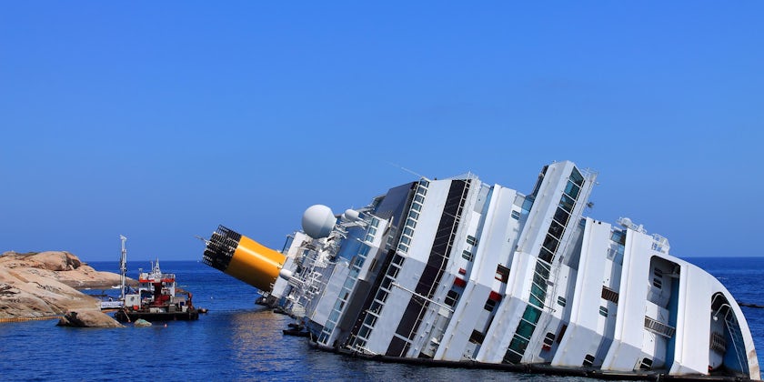 Costa Concordia tragically sunk on January 13, 2012, after striking a rock formation off the coast of Italian island Giglio (Photo: Gerasymovych Oleksandr/Shutterstock)