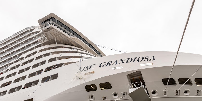 MSC Grandiosa is delivered to MSC Cruises (Photo: Ivan Sarfatti/MSC Cruises)