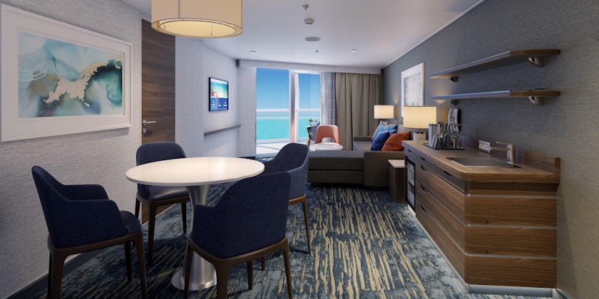 The Mardi Gras Excel Presidential Suite (Photo: Carnival Cruise Line)