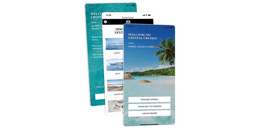 Crystal Cruises Releases Signature App for Use Pre-Cruise and Onboard