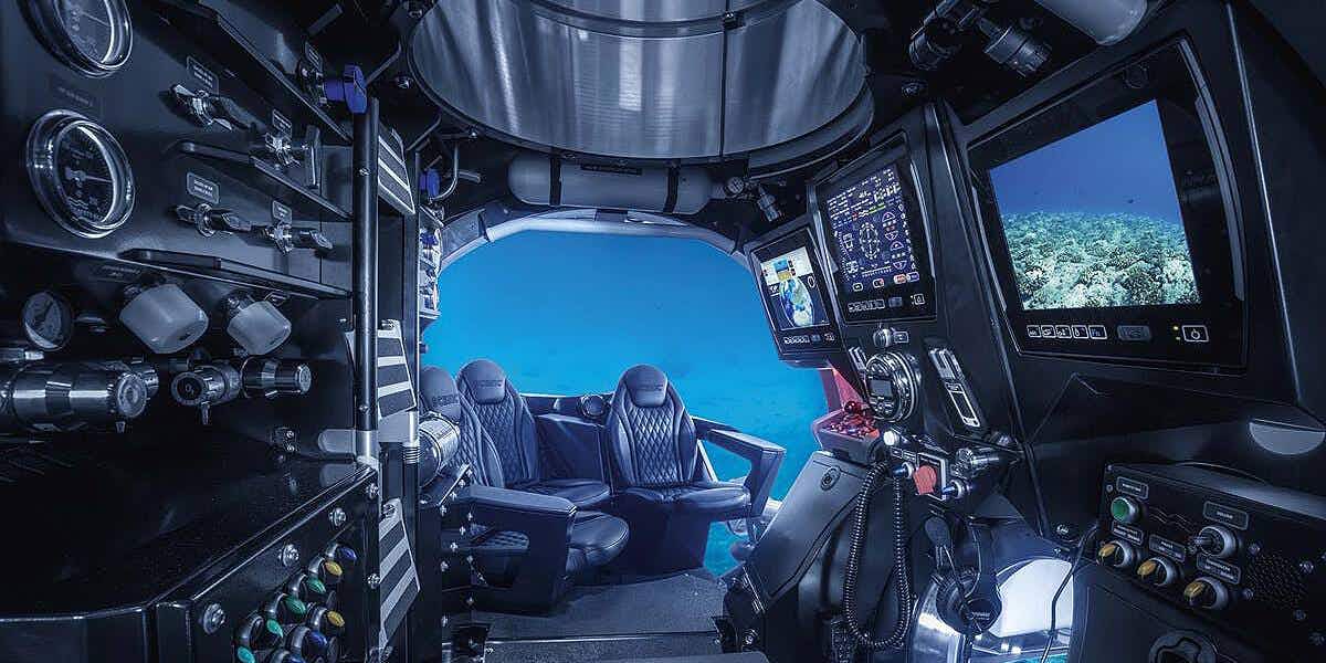 Which cruise ships have submarines on them?