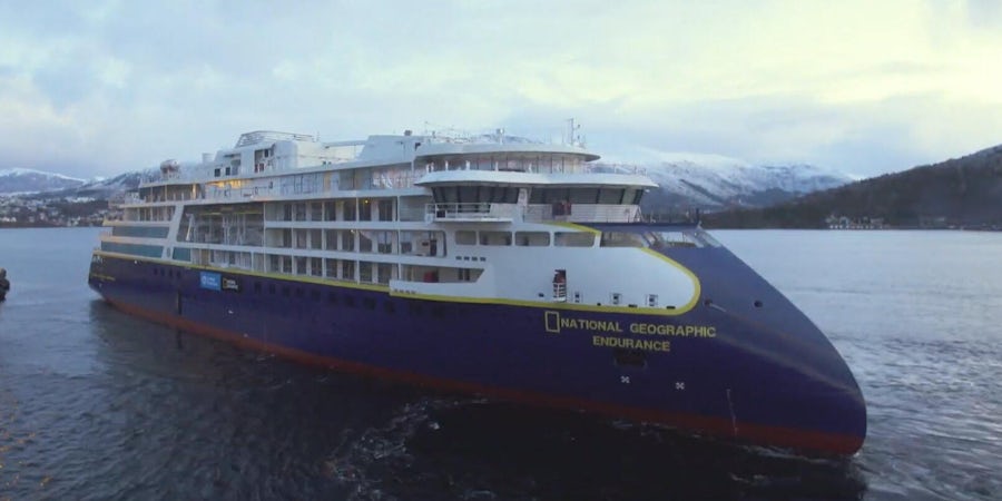 National Geographic Endurance Cruise Ship Floats Out in Norway