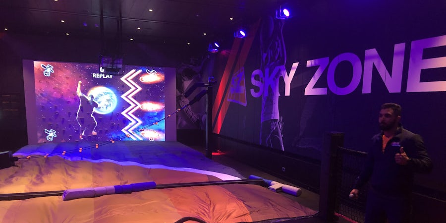 Sky Zone on Carnival Cruise Line