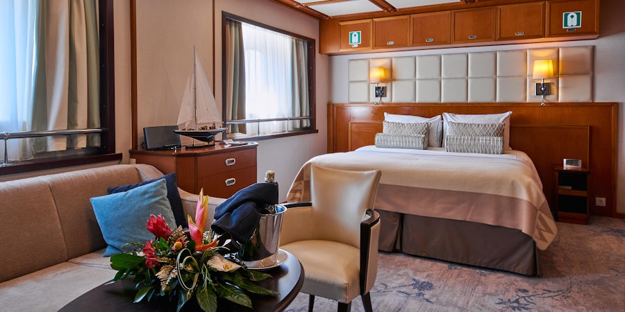 Windstar Shows Off New Officer's Suite Accommodations