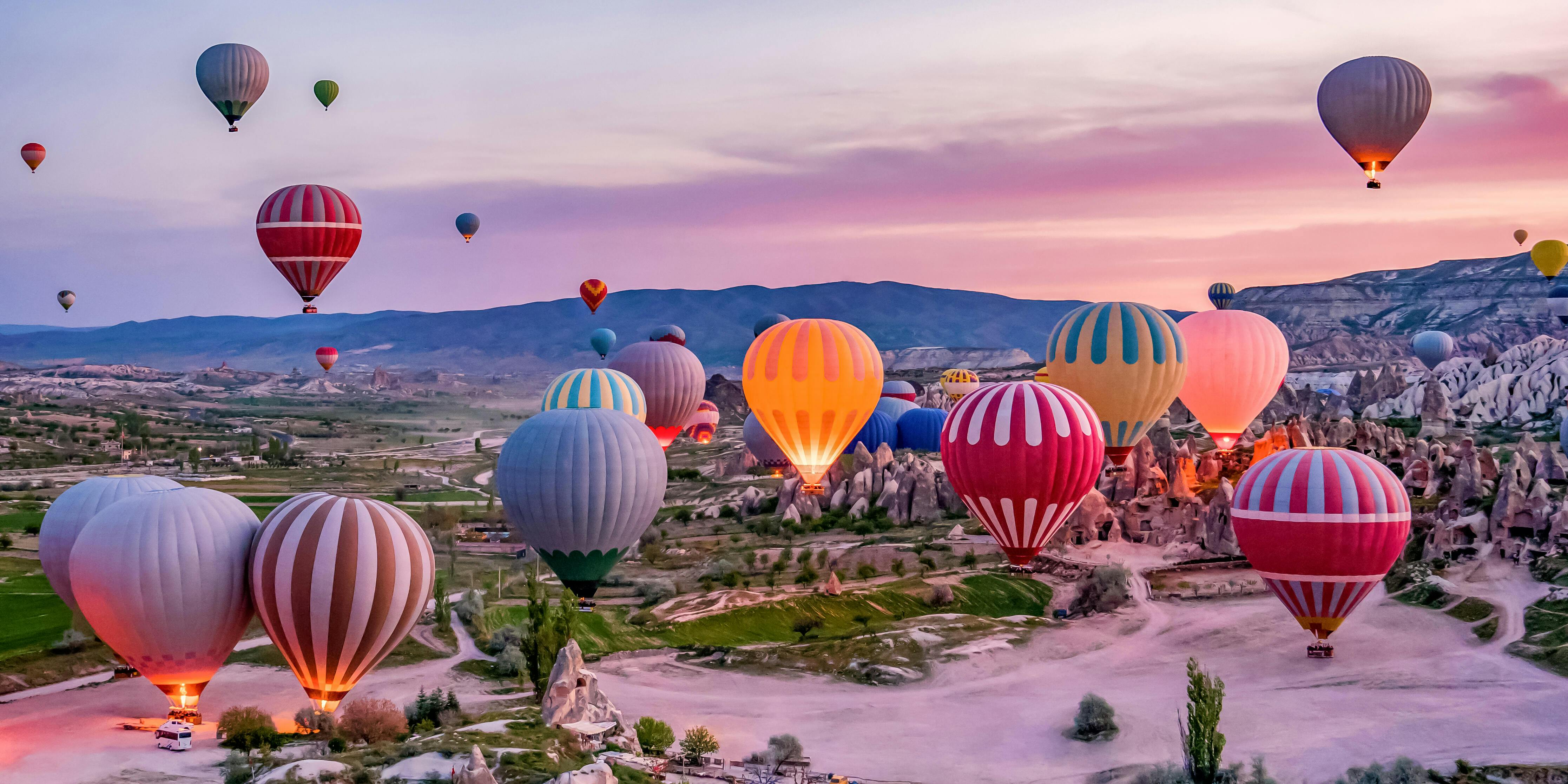 hot air balloon destinations