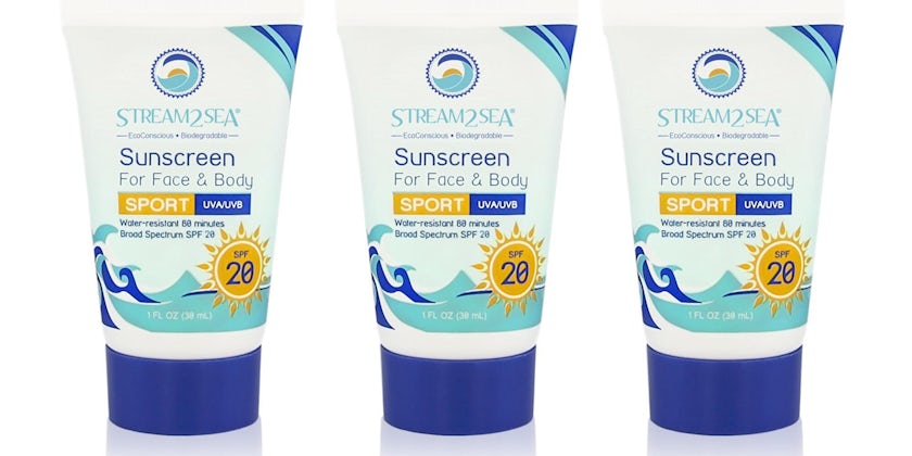 Stream2Sea Travel Size Biodegradable Sunscreen (Photo: Amazon)