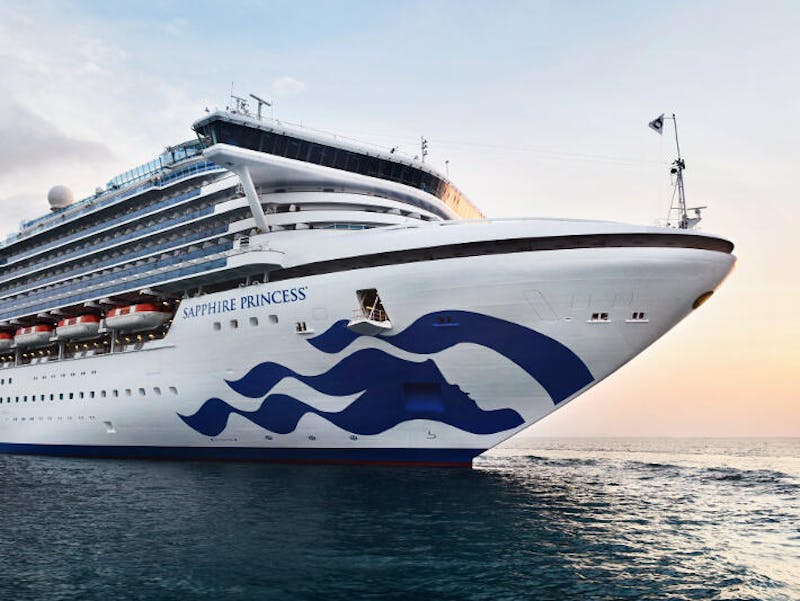 why was sapphire princess cruises cancelled