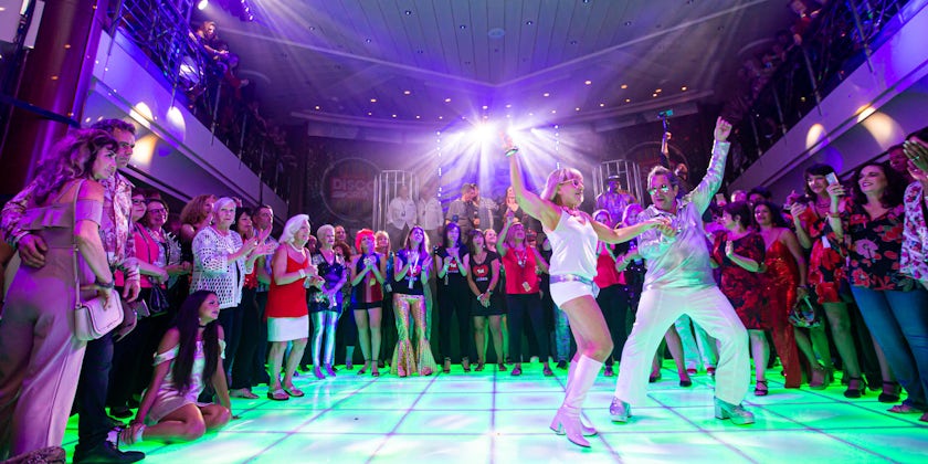 Dancing on the Ultimate Disco Cruise (Photo: Ultimate Disco Cruise)