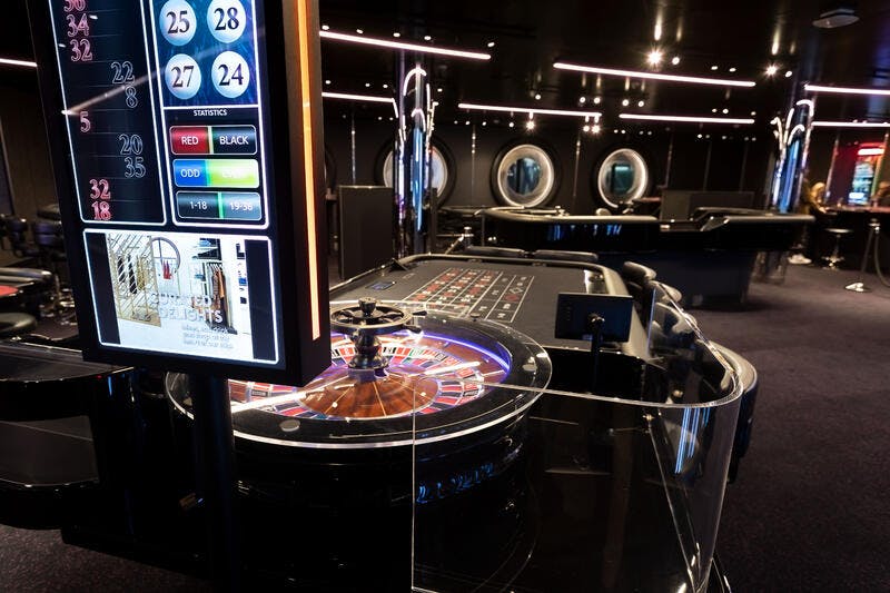 Casino on Virgin Voyages Scarlet Lady Cruise Ship Cruise Critic