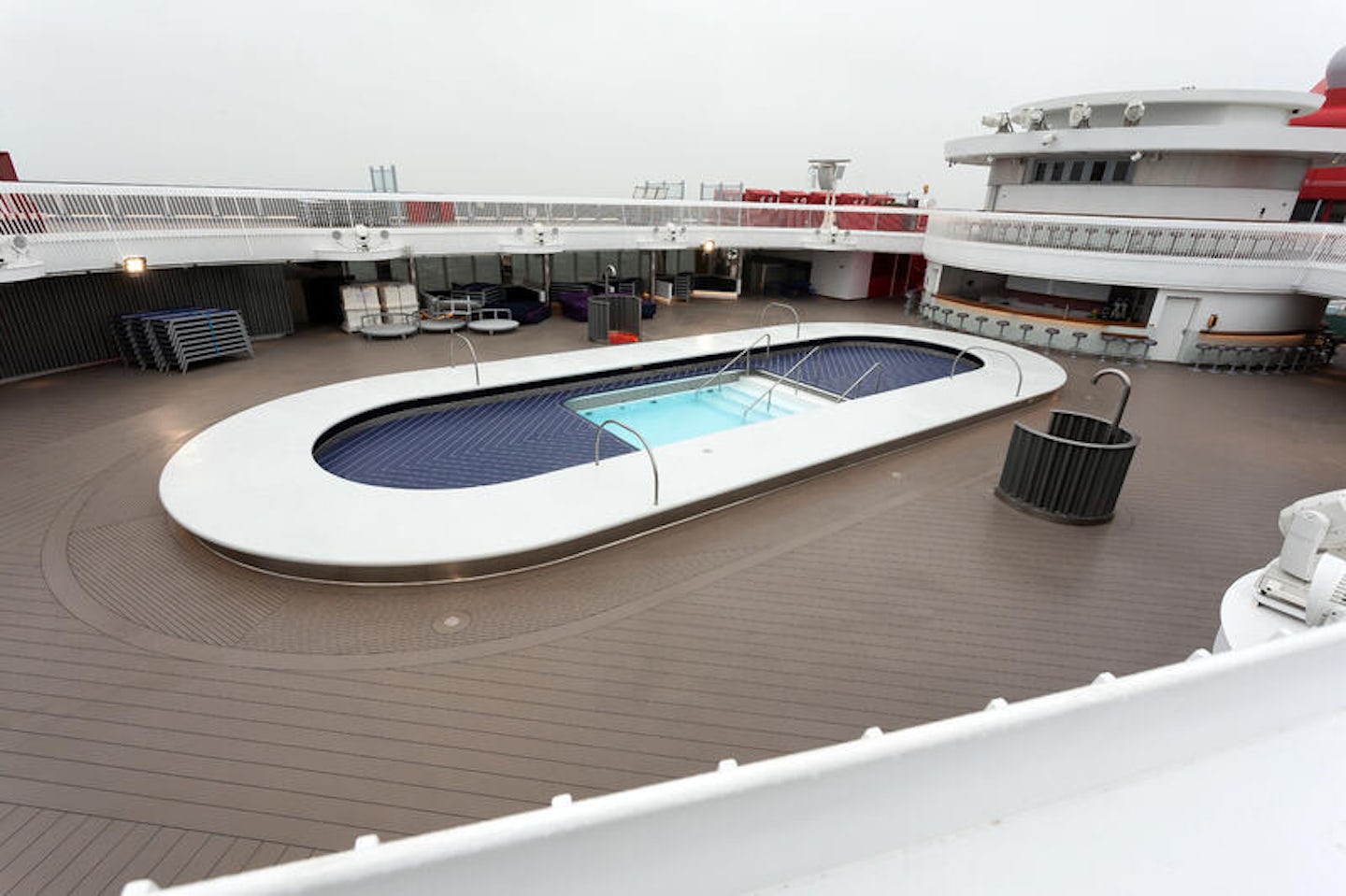 The Main Pool on Scarlet Lady
