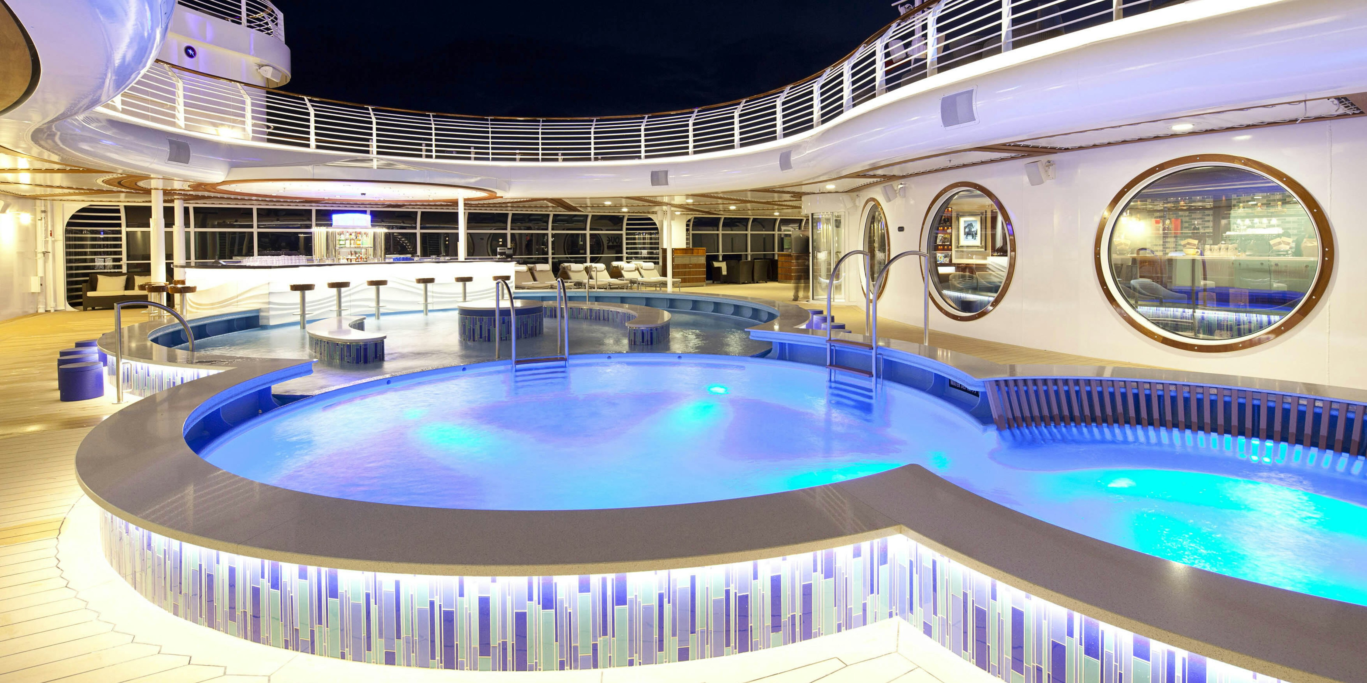 cruise line with best pools