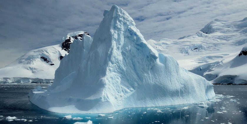 View of an Iceberg in Antarctica, as seen from Silver Explorer's View Suite