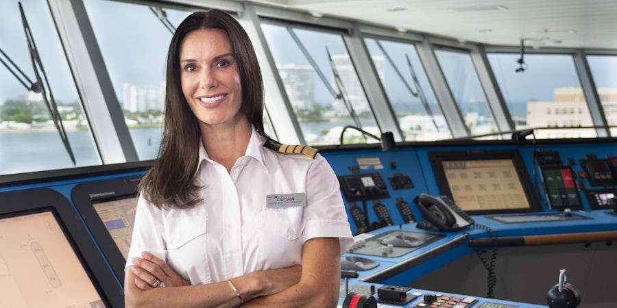 Celebrity Cruise Captain Kate Claps Back at Misogyny on Tik Tok