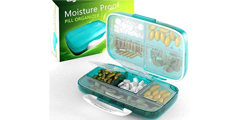 Moisture Proof Pill Organizer (Photo: Amazon)
