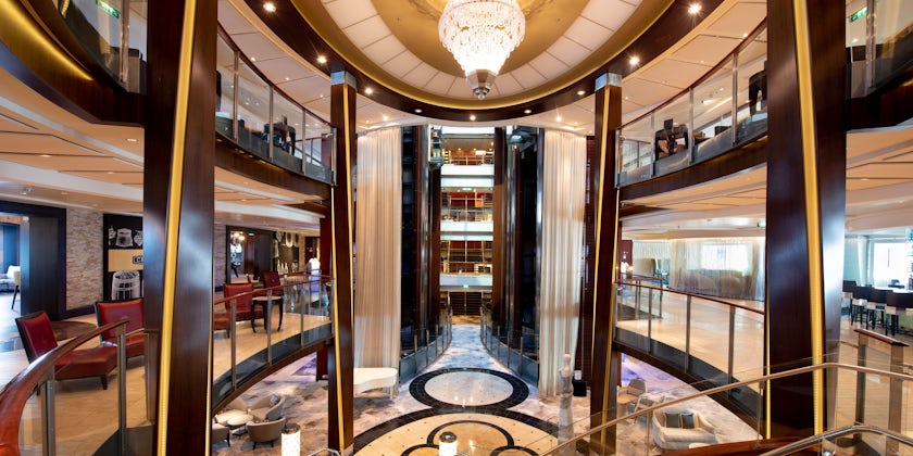 Atrium on Celebrity Silhouette (Photo: Cruise Critic)
