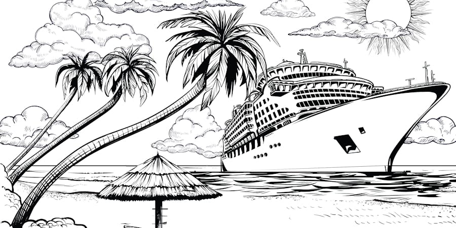 Cruise Ship Coloring Sheet Coloring Pages Cruise Ship Coloring Sheet Coloring Pages