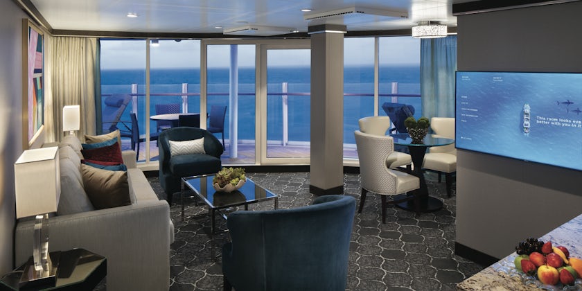 The AquaTheater Suite on Symphony of the Seas (Photo: Royal Caribbean)