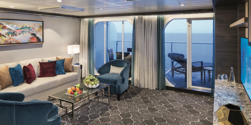 The Two-Bedroom Grand Suite on Symphony of the Seas (Photo: Royal Caribbean)