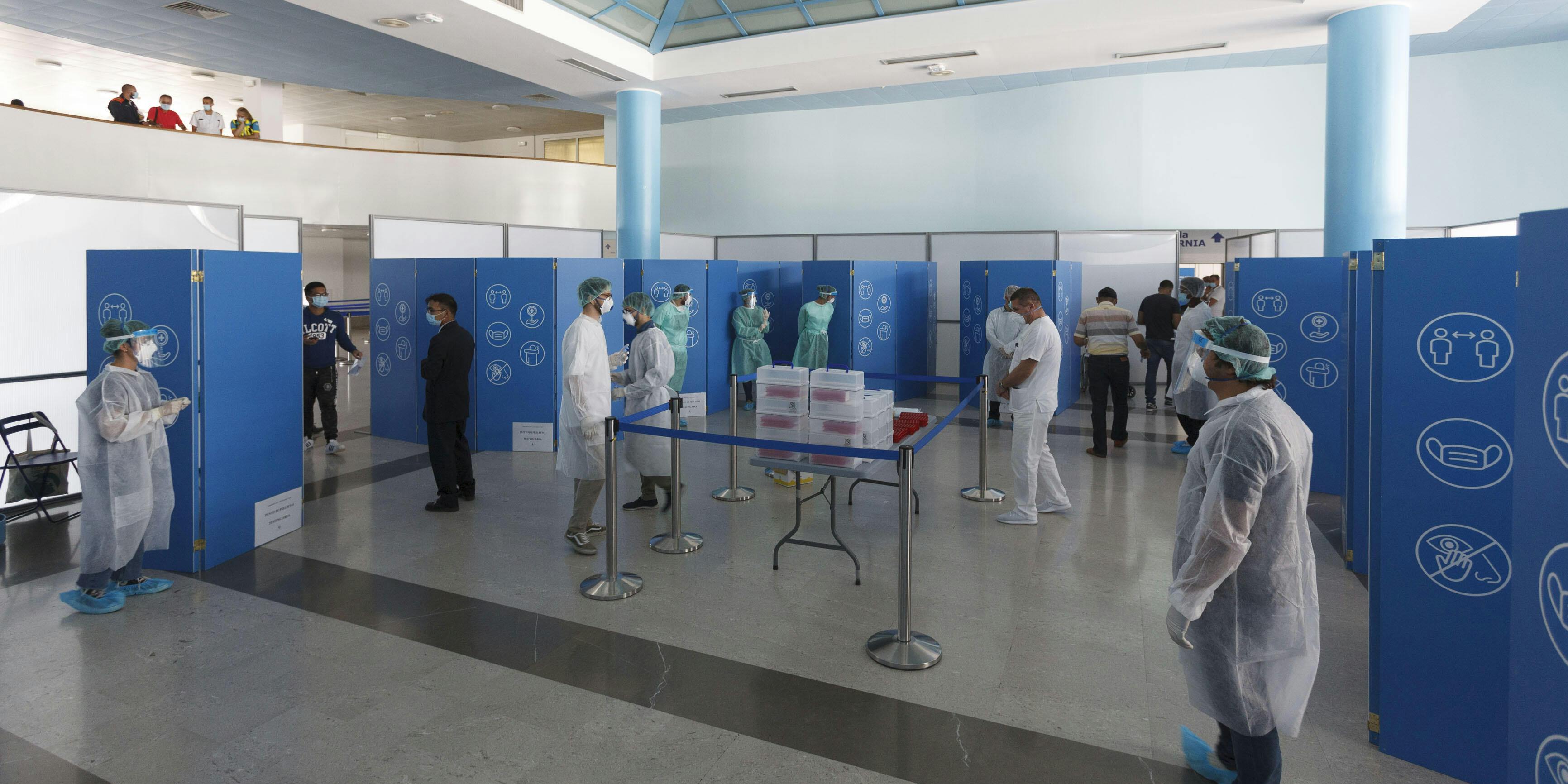 Costa Deliziosa Covid Testing