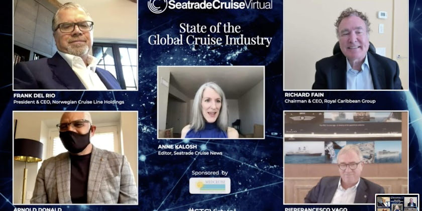 Seatrade Virtual 2020 State of the Cruise Industry panel