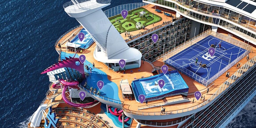 Outdoor Activities on Quantum of the Seas (Image: Royal Caribbean)
