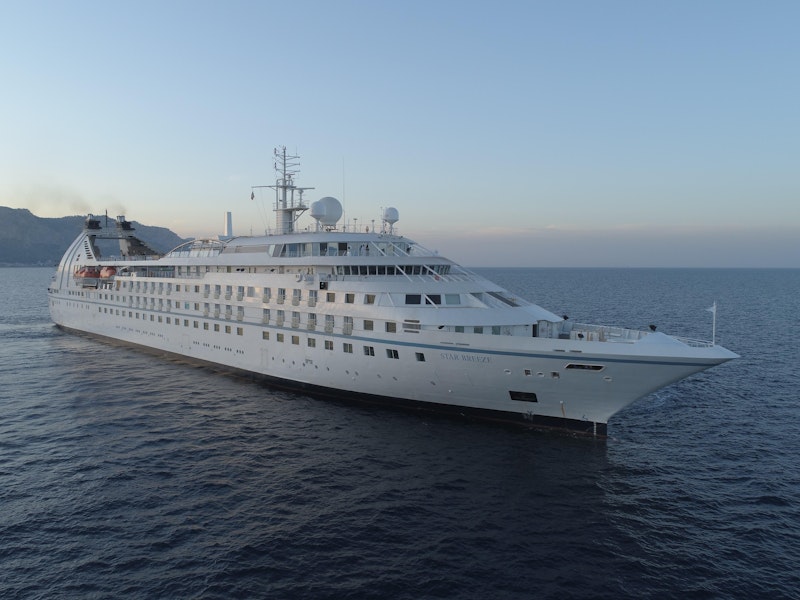 Windstar Cruises Takes Delivery Of Stretched Star Breeze From Shipyard