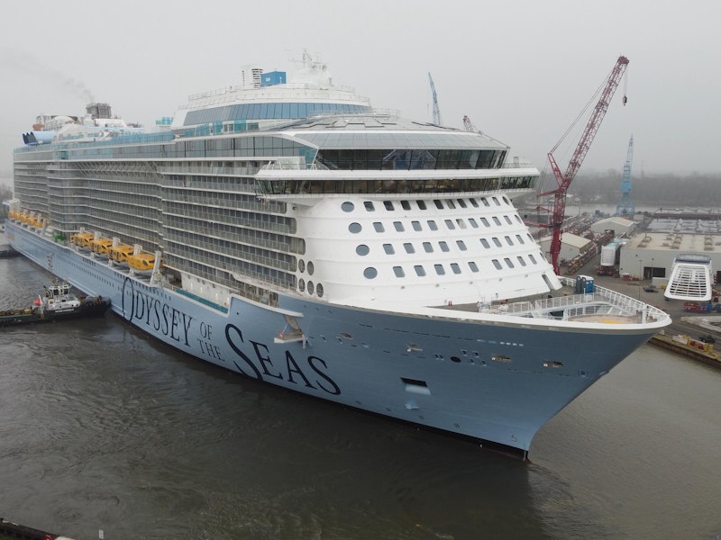 Photos of Royal Caribbean's Odyssey of the Seas Cruise Ship, Before its