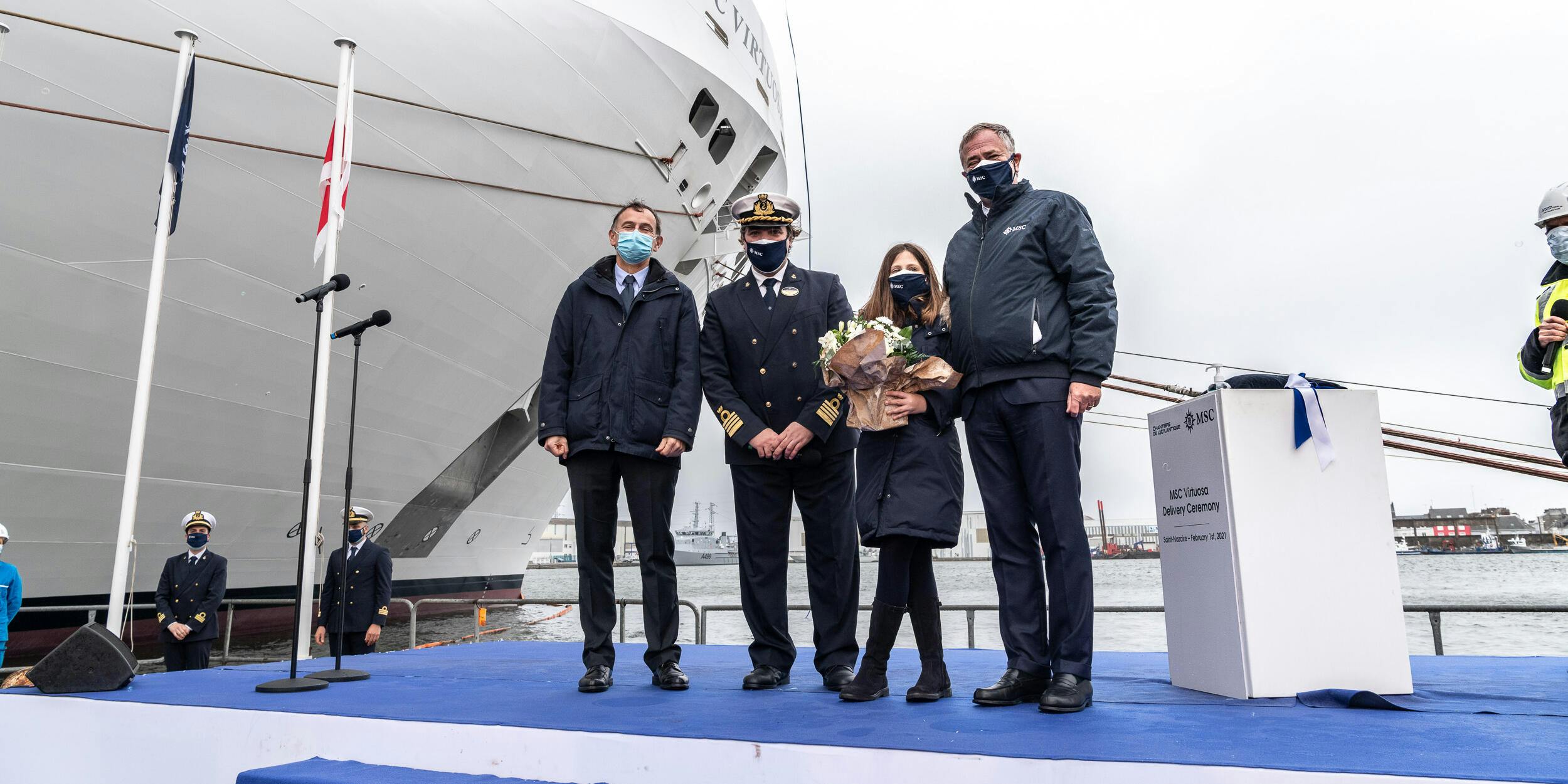 MSC Cruises takes delivery of new MSC Virtuosa