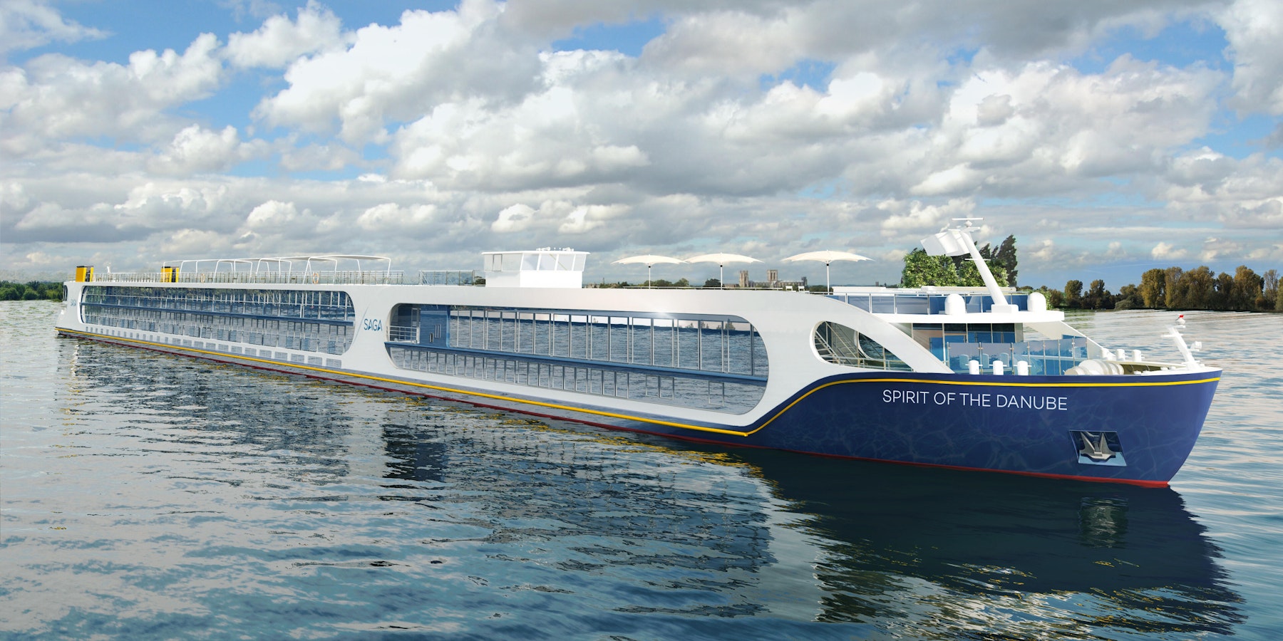 Saga Cruises Starts Construction on New River Ship