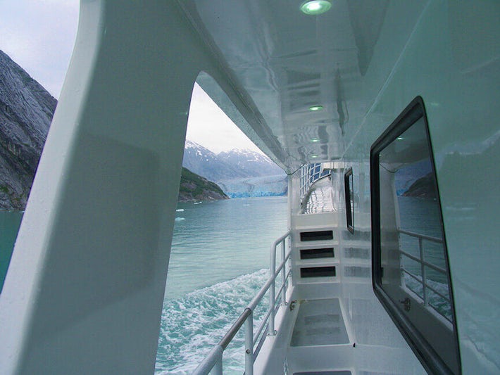 Exterior Deck on Misty Fjord (Photo: Alaskan Dream Cruises)