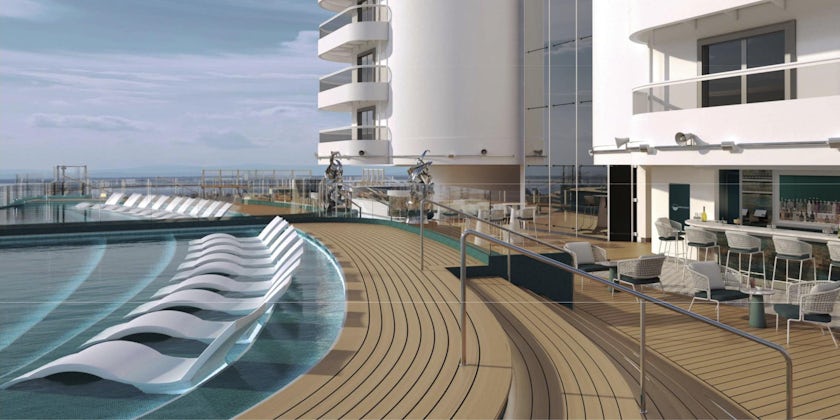 The Infinity Pool on MSC Seashore (Image: MSC Cruises)