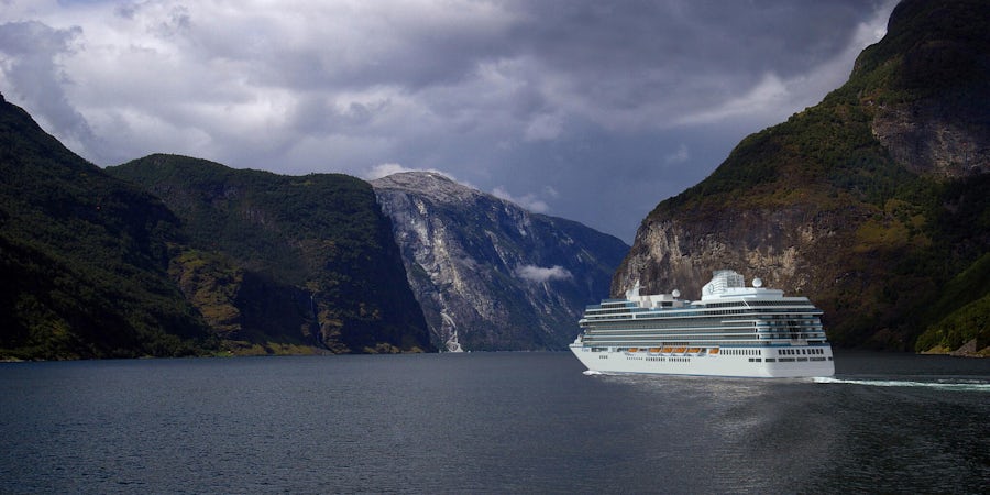 Oceania Floats Out Vista, Line's First New Cruise Ship In a Decade