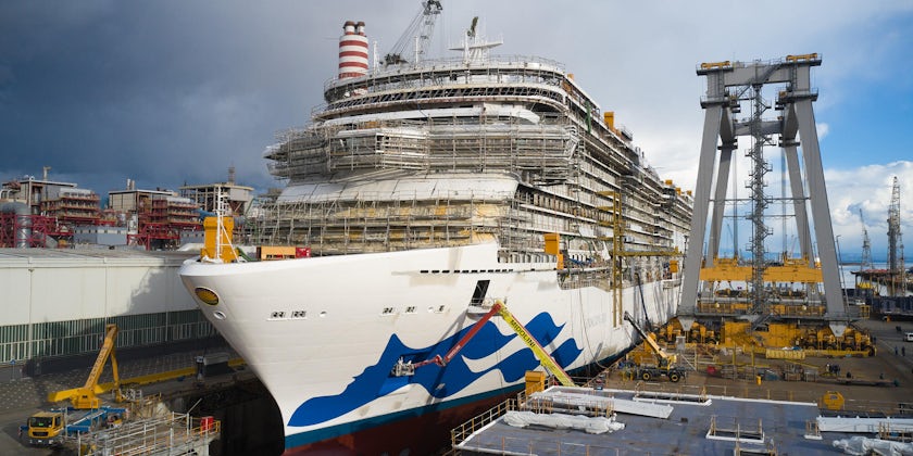 Discovery Princess Floats Out in Fincantieri
