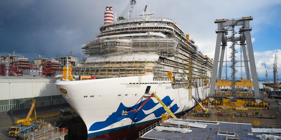 Princess Cruises' Newest Ship, Discovery Princess, Floats Out