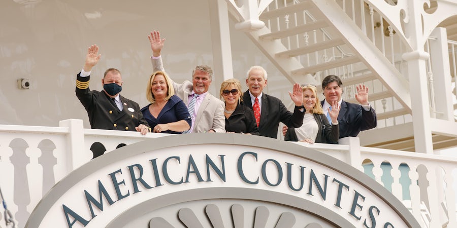 American Countess River Cruise Ship Christened in New Orleans