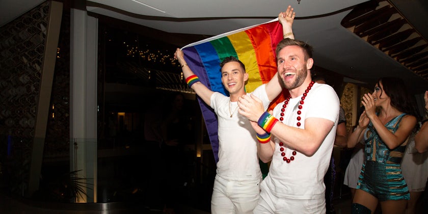 Pride Party at Sea on Celebrity (Photo: Celebrity Cruises)